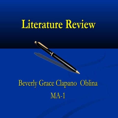 Literature Review