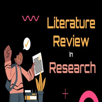 Literature review in research