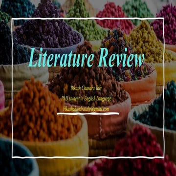 Literature Review in Social Science