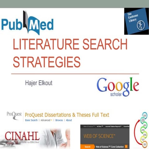 Literature search techniques
