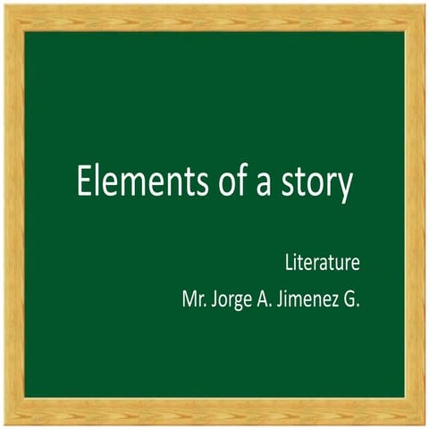 Literature story elements