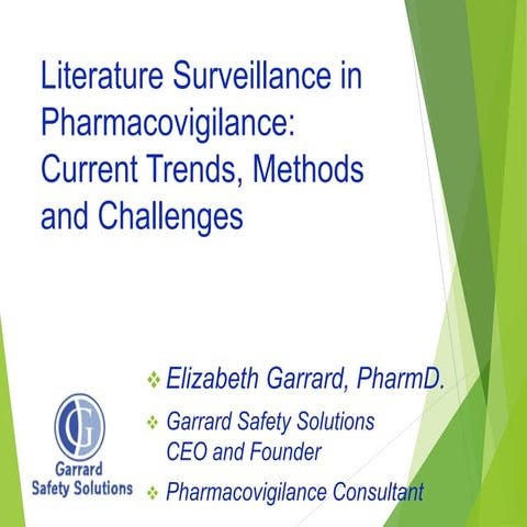 Literature surveillance in pharmacovigilance