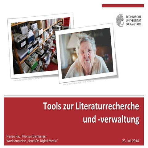 #Hands On - Tools zur Literaturrecherche und -verwaltung
