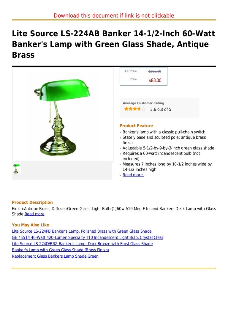 bankers desk lamp shade replacement