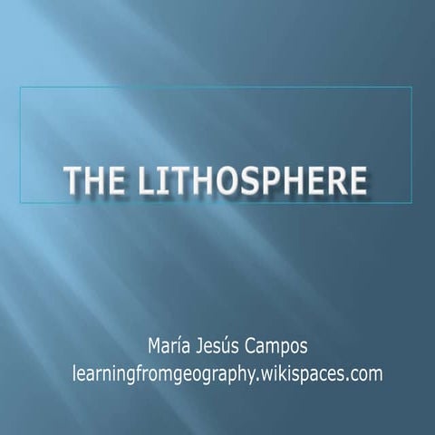 The Lithosphere