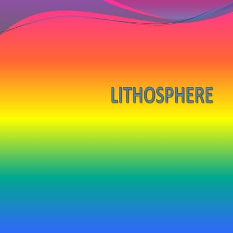 Lithosphere