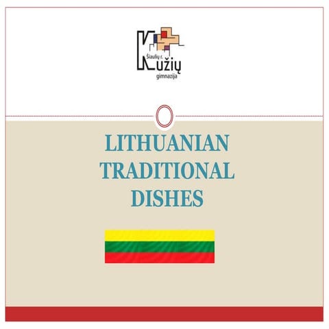Lithuanian traditional dishes