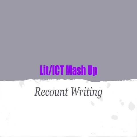 Lit ict mash up 2013