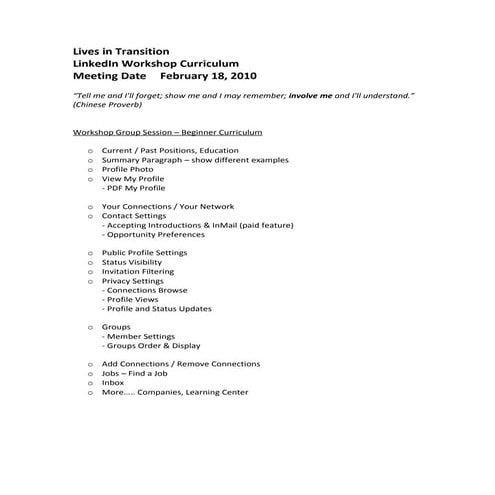 Lit Linkedin Workshop Beginner Feb 18th Doc