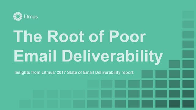The Root of Poor Email Deliverability