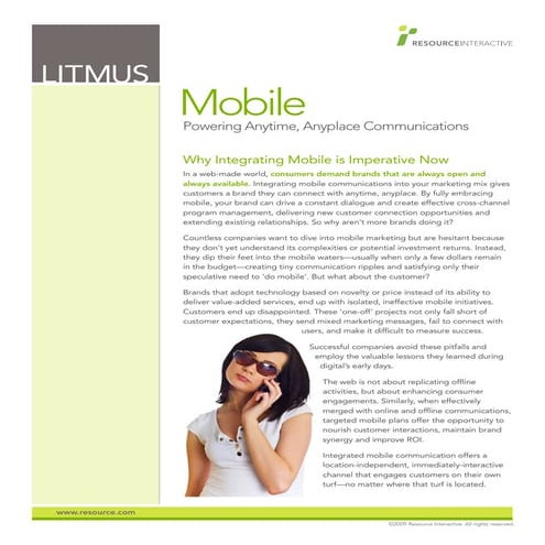 Litmus: Mobile