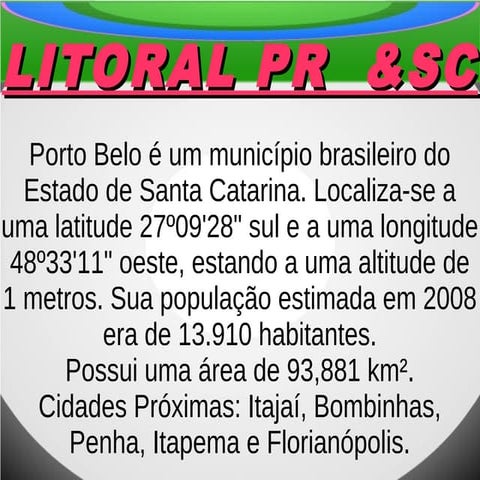Litoral pr&sc