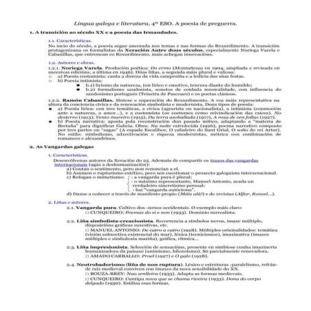 Poesía de preguerra (esquema)