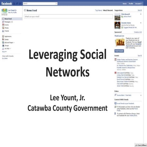 Leveraging Social Networks - LIT Presentation