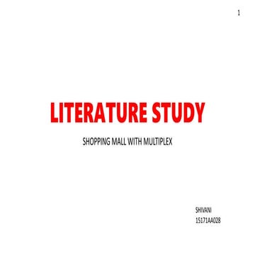 Literature ; shopping mall