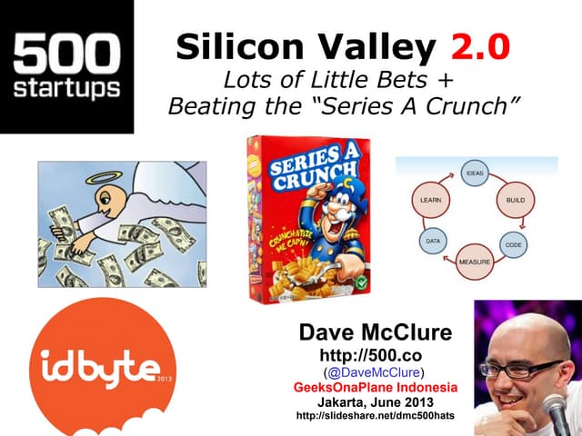 Silicon Valley 2.0: Lots of Little Bets (Jakarta, June 2013)