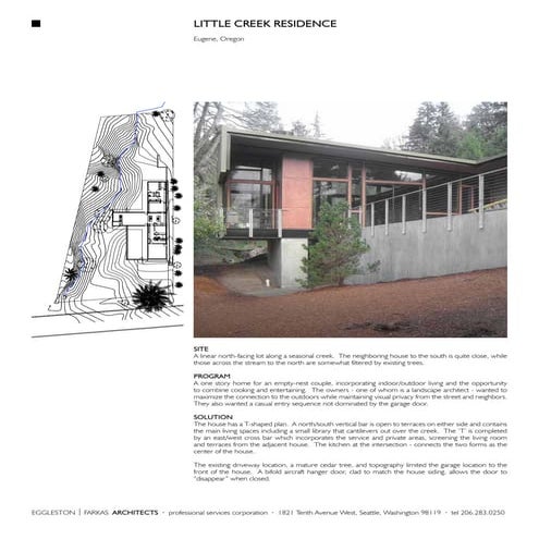 Little Creek Residence brochure