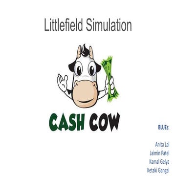 Littlefield Simulation 