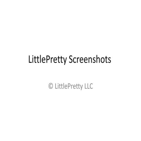 LittlePretty screenshots