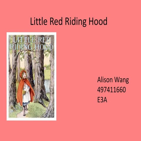 Little red riding hood