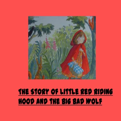 Little+red+riding+hood+story