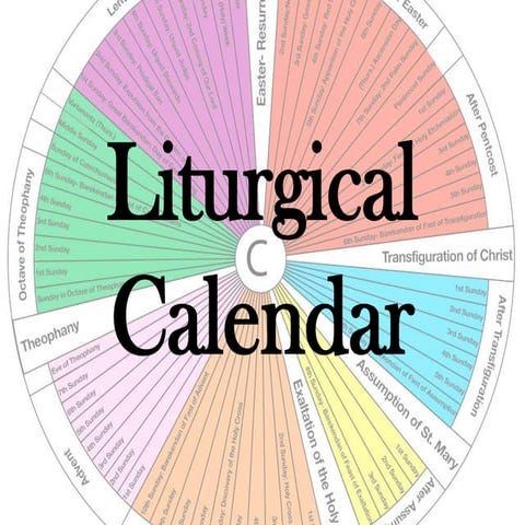 roman catholic liturgical calendar