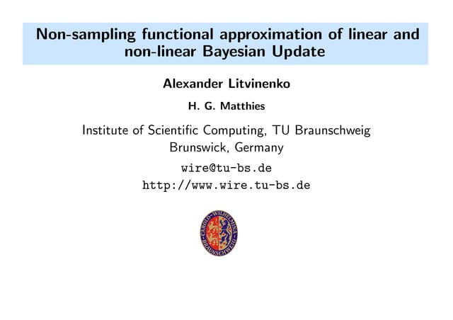 How to find a cheap surrogate to approximate Bayesian Update Formula and to a...