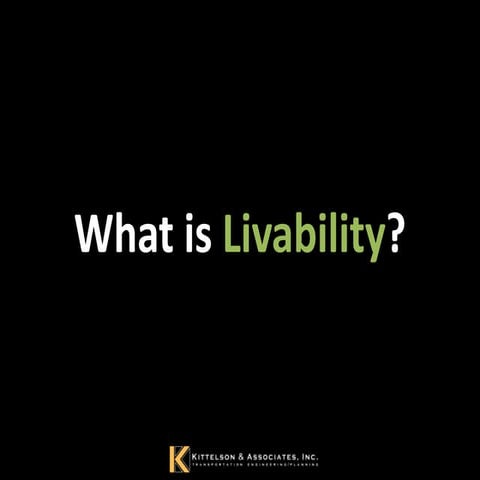 Livability