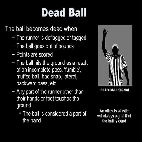 Live And Dead Ball Fouls