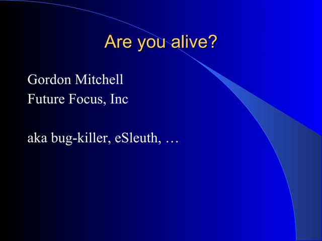Live Forensics