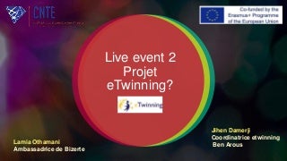 Etwinning : création de projet