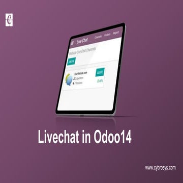 Livechat in Odoo 14