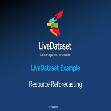 Livedataset presentations