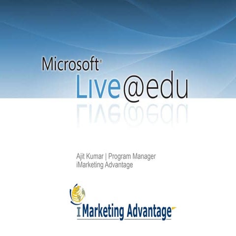 Live@Edu Demo Presentation