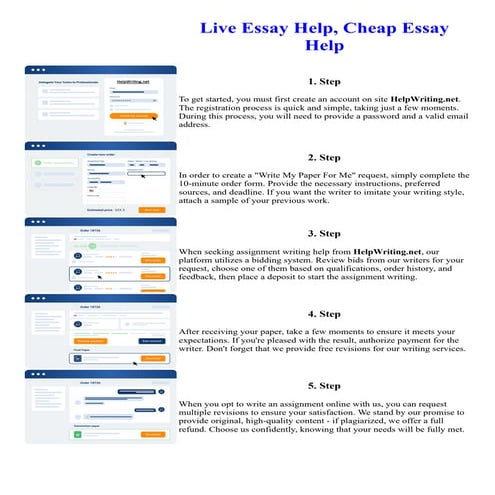 Live Essay Help, Cheap Essay Help
