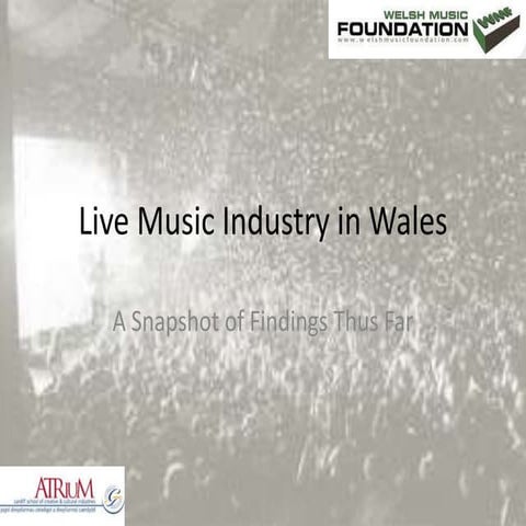 Live music industry presentation