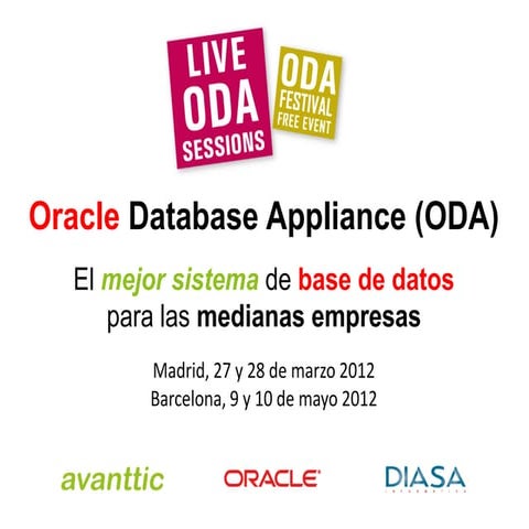 Oracle DataBase Appliance