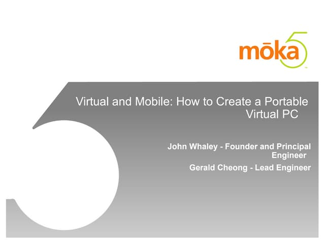 LivePC creation webcast
