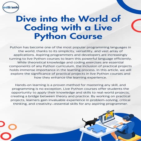 Dive into the World of Coding with a Live Python Course | PDF