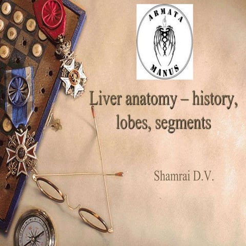 Liver anatomy - history, lobes, segments (by Armata manus)