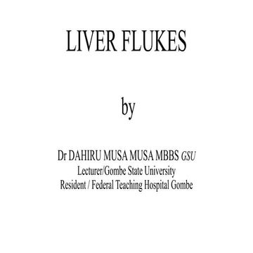parasitology lec - FLUKES | PPT