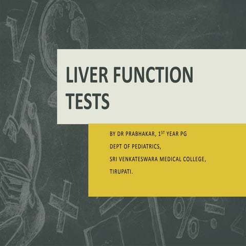 Liver function tests final