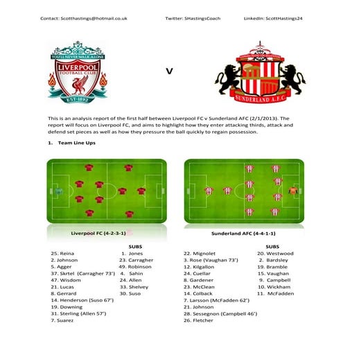 Report Analysis Player | PDF