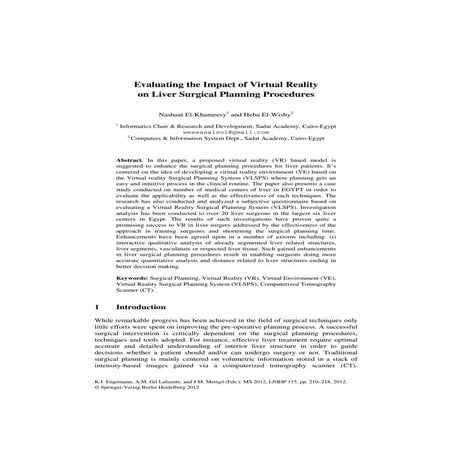 Liver surgic plan paper