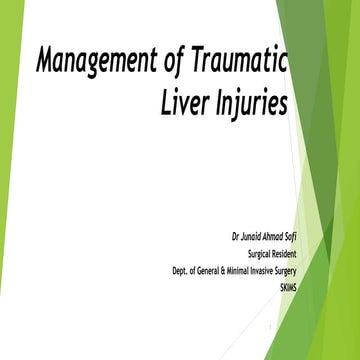 Liver trauma