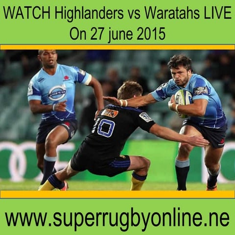 Live rugby nsw waratahs vs highlanders