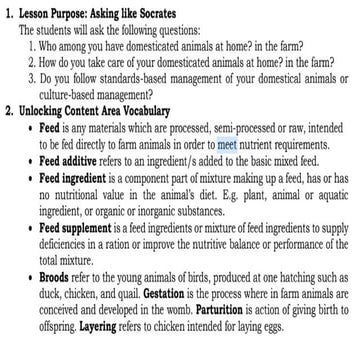 LIVESTOCK HOUSING for organic agriculture
