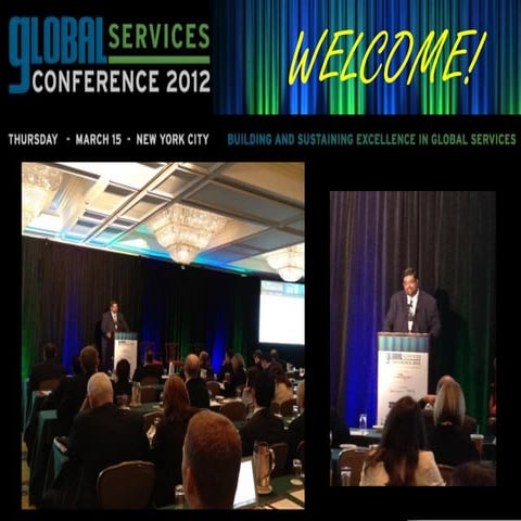 Global Services Conference 2012 @ NYC in Images
