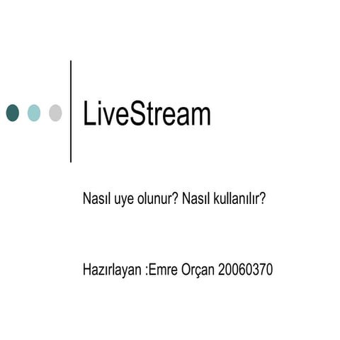 Live streamemre