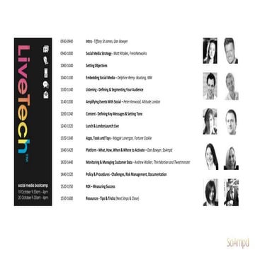 LiveTech Main Screen Presentation